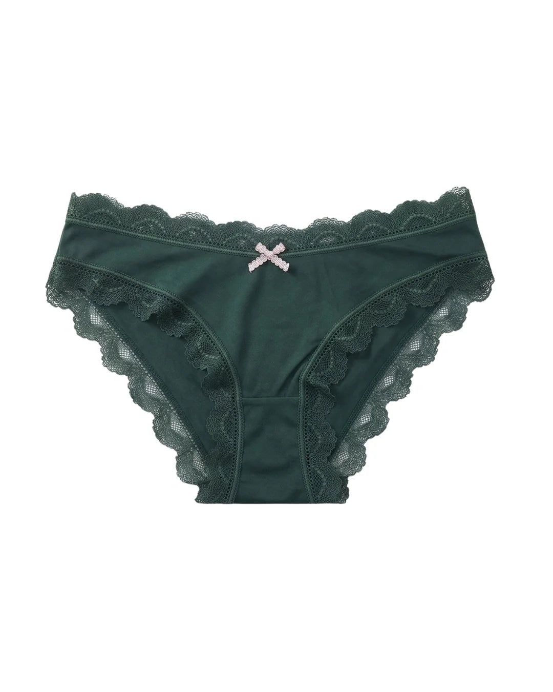 Cotton Bikini - Lush Lace - Green