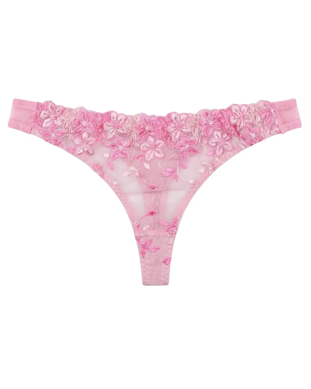 Non Padded Bra Set - Grace Petal - Pink