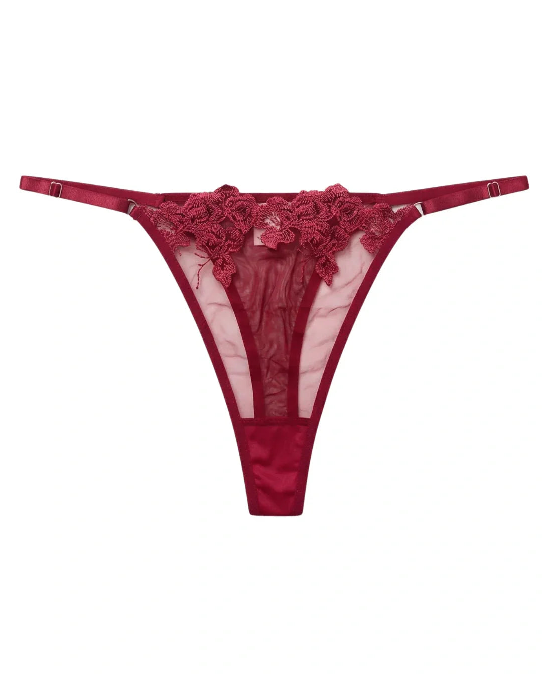 Non Padded Bra Set - Midnight Sapphire - Maroon