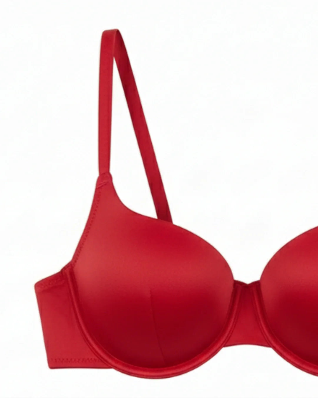 Non-Padded Bra Set -  Camille - Red