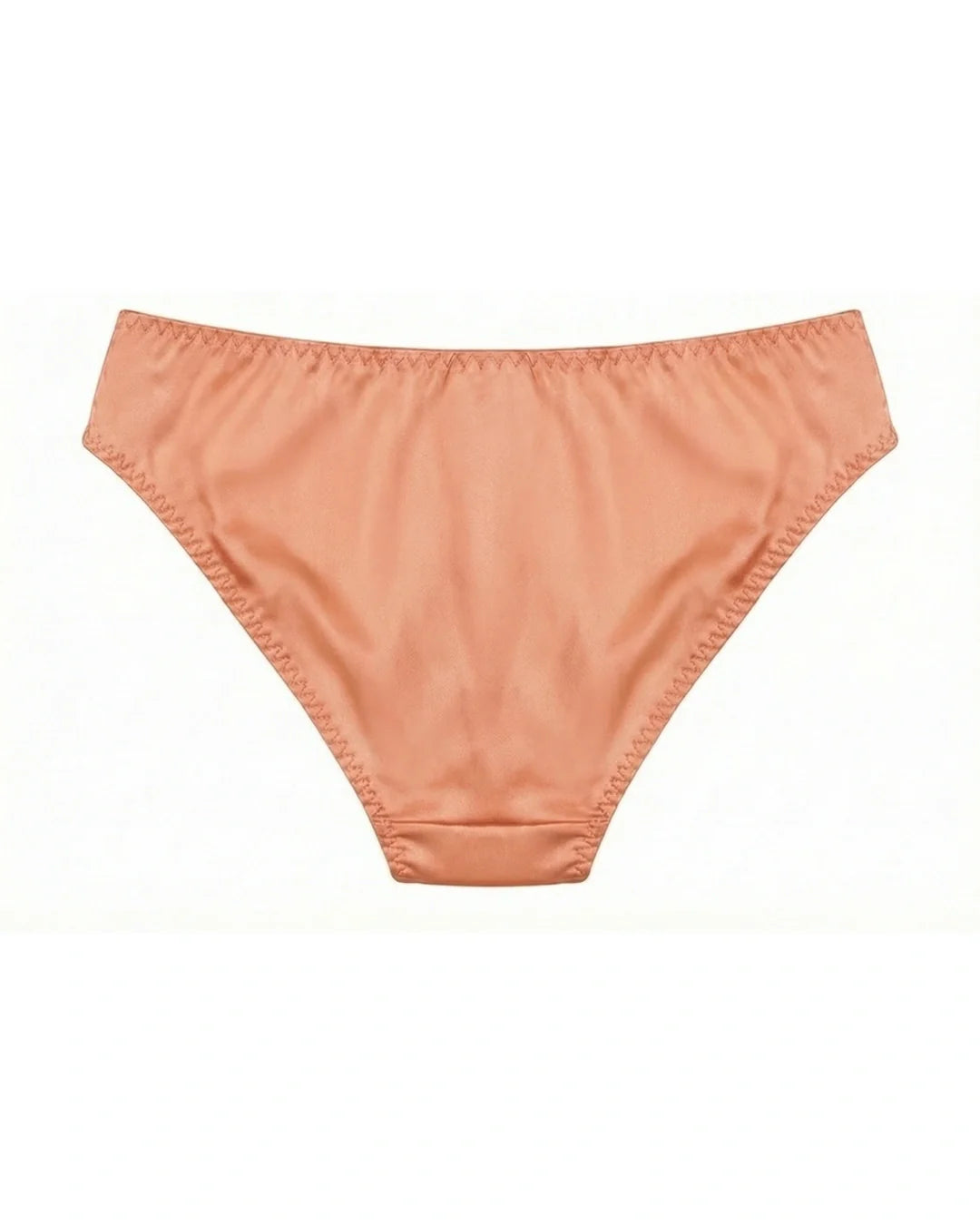 Cotton Bikini - Crimson Lace - Peach