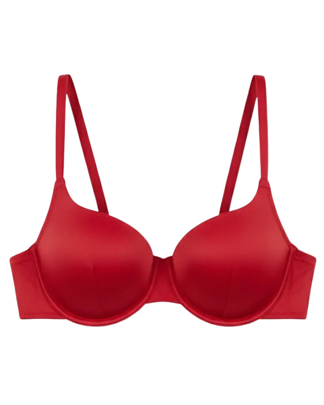 Non-Padded Bra Set -  Camille - Red