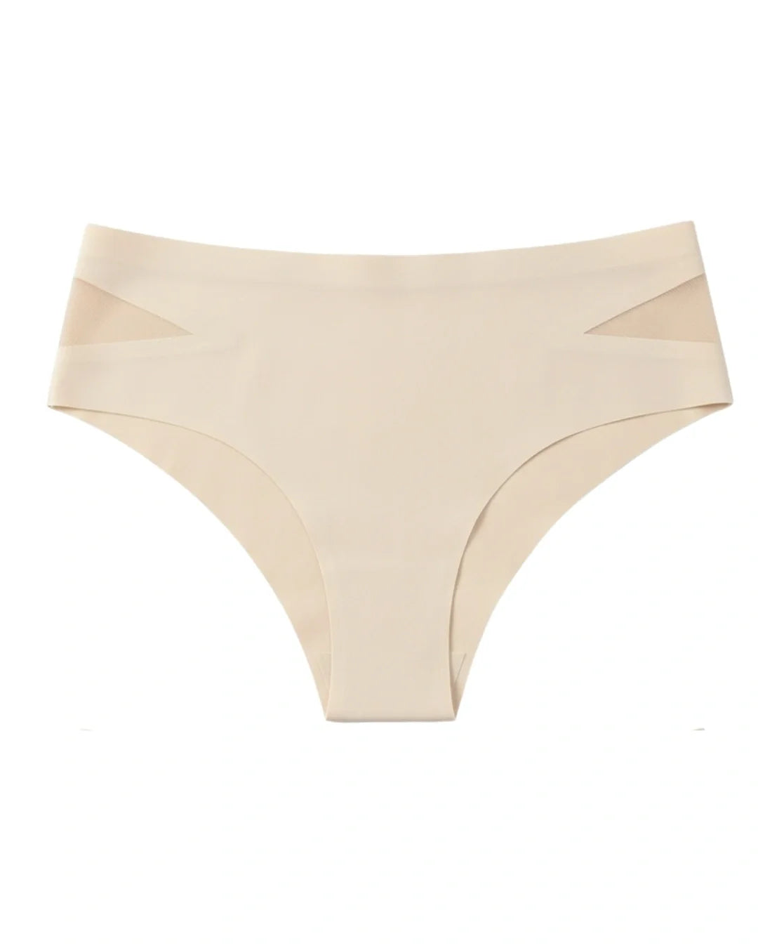 Seamless Bikini  - Noir Smooth - Off White