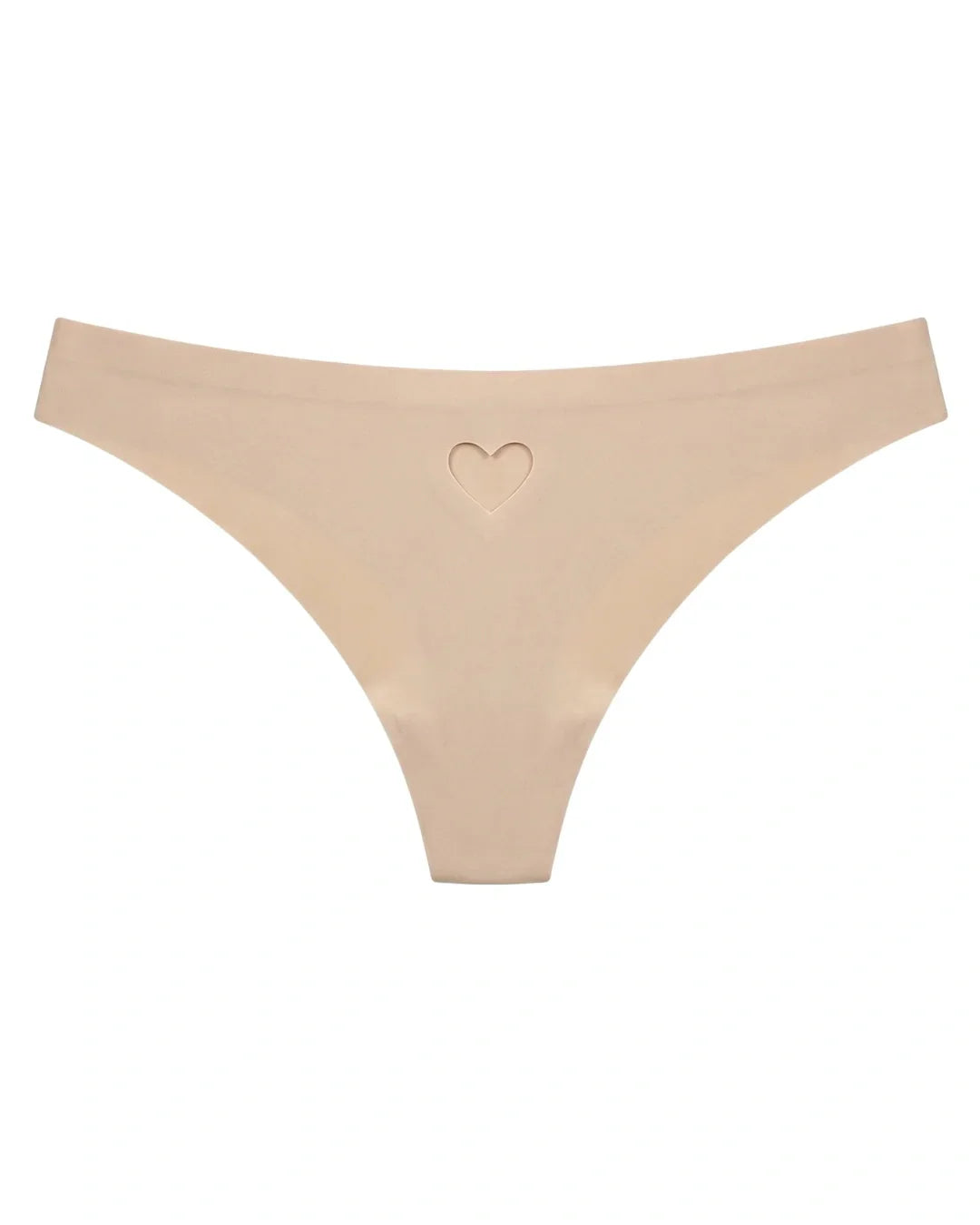 Seamless Thong Panty - Whisper Touch - Cream