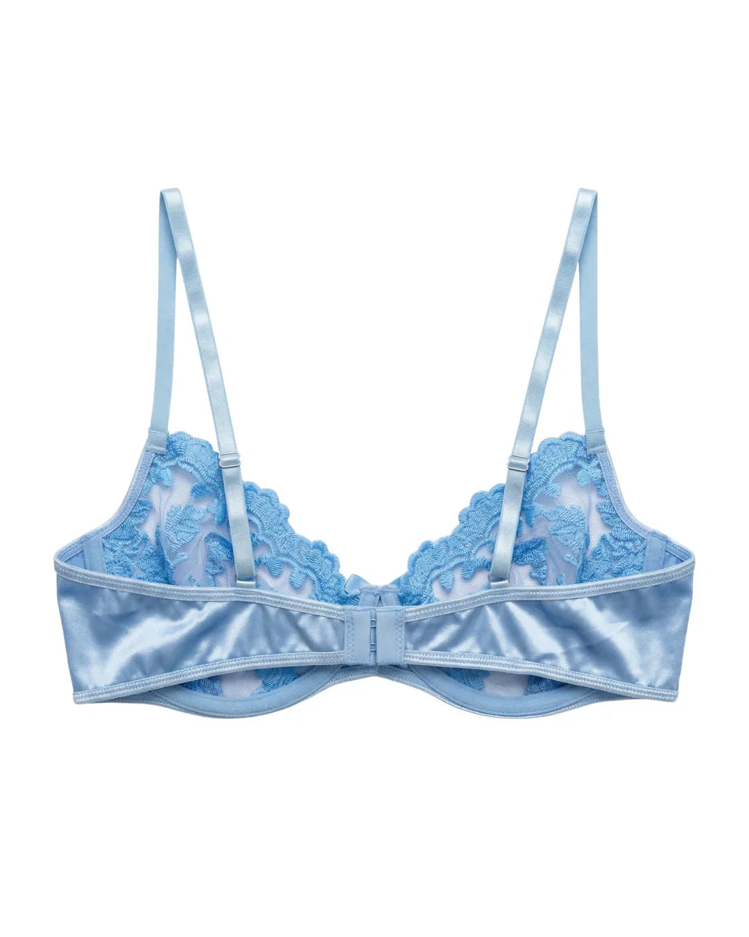 Non Padded Bra Set - Serenade - Blue