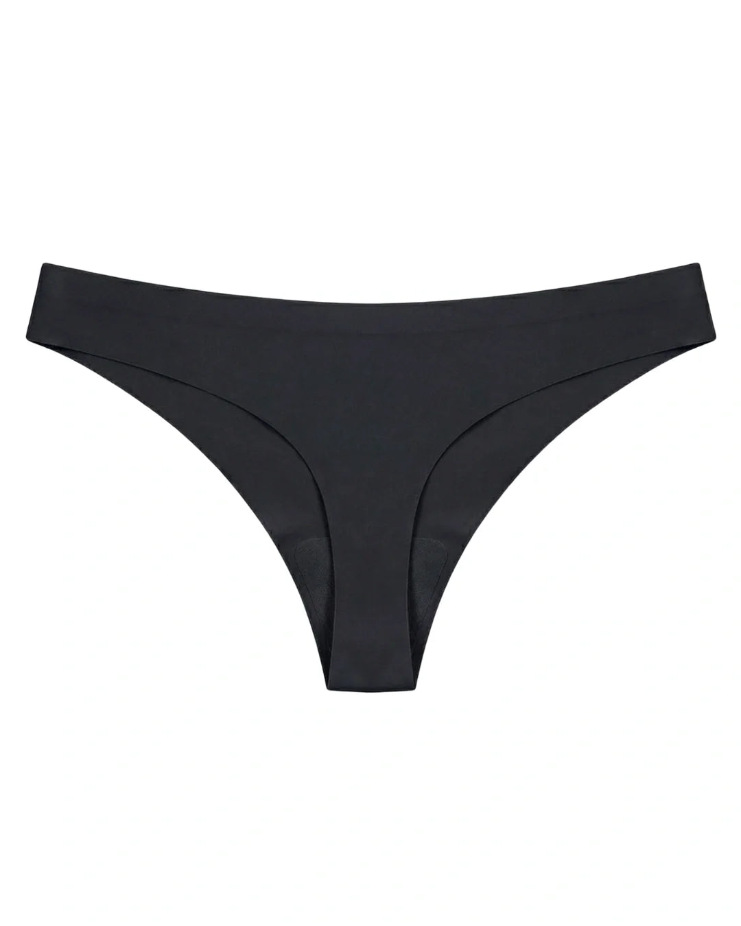 Seamless Thong Panty - Whisper Touch - Black