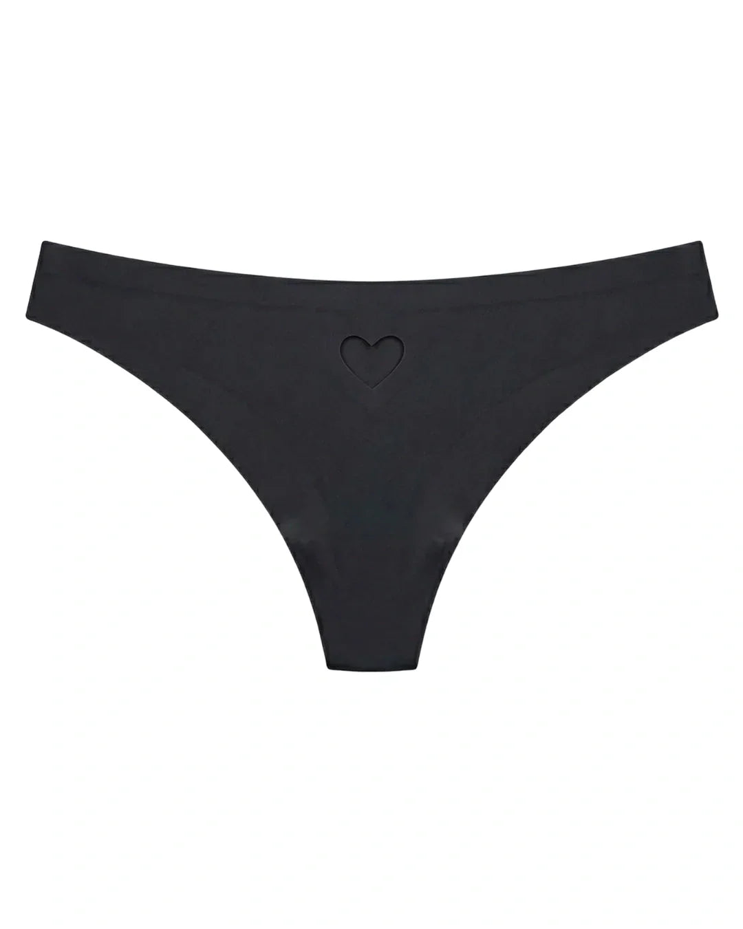 Seamless Thong Panty - Whisper Touch - Black