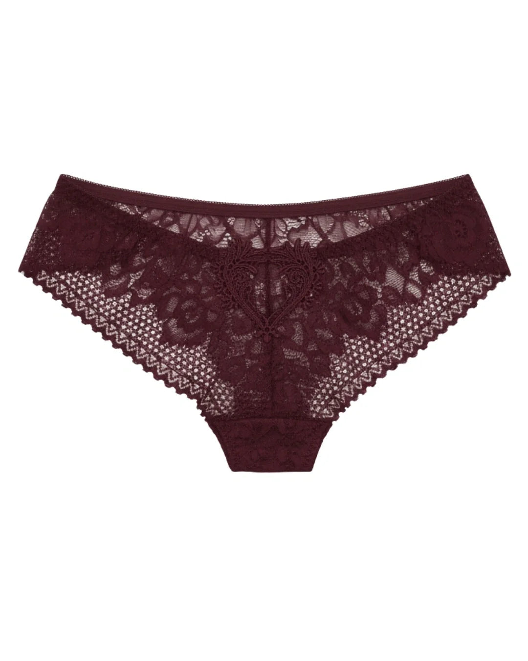 Brief Panty - Blush Amour - Maroon