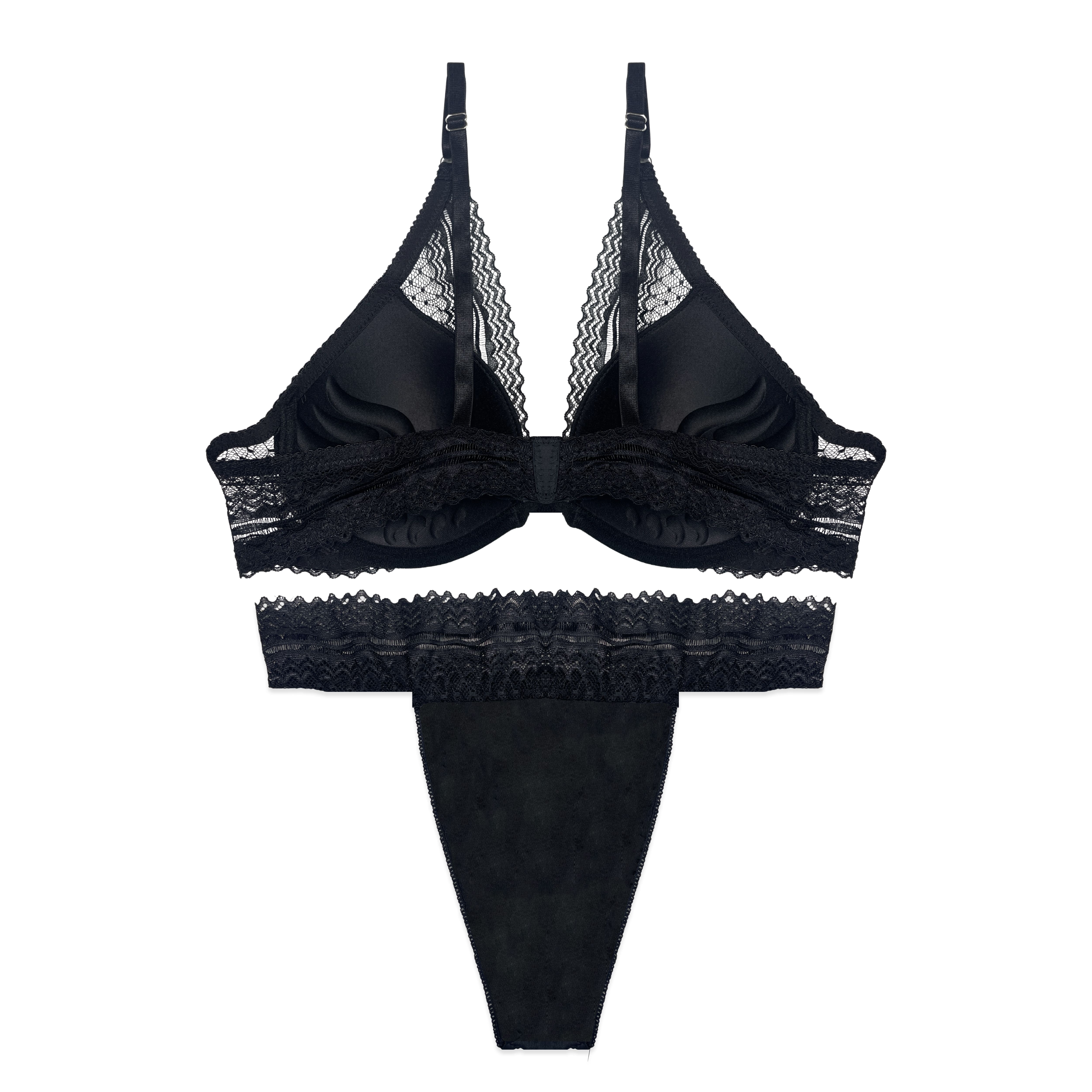 Azure Non Padded Bra and Panty Set