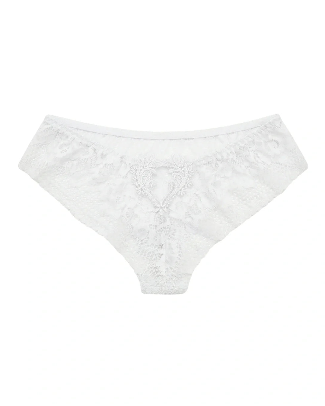 Brief Panty - Blush Amour - White