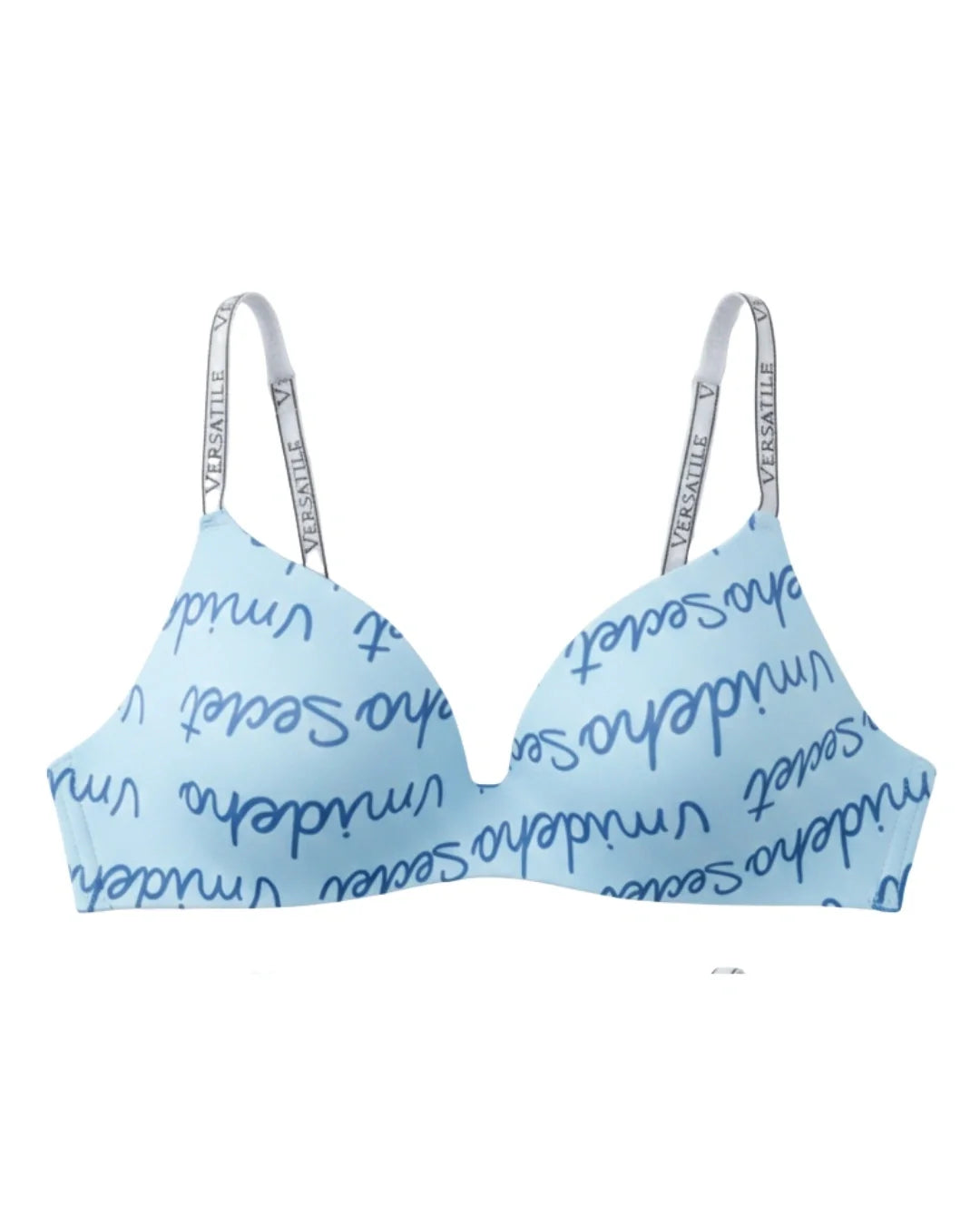 Seamless Padded Bra - Velrix - Sky Blue