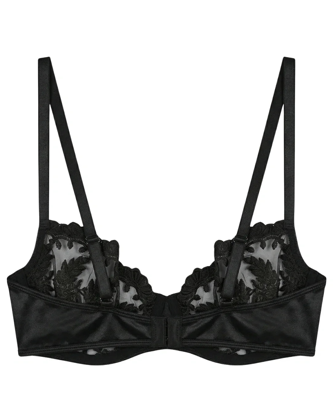Non Padded Bra Set - Serenade - Black