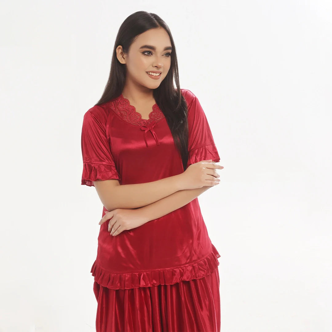 Patiala Silk Pajama Suit