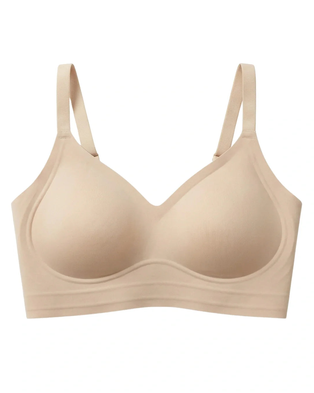 Seamless Padded Bra - Nurvia - Skin