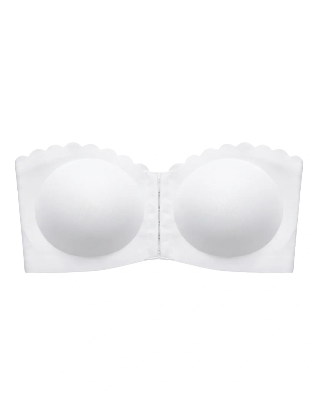Seamless Padded Bra - Invisia - White
