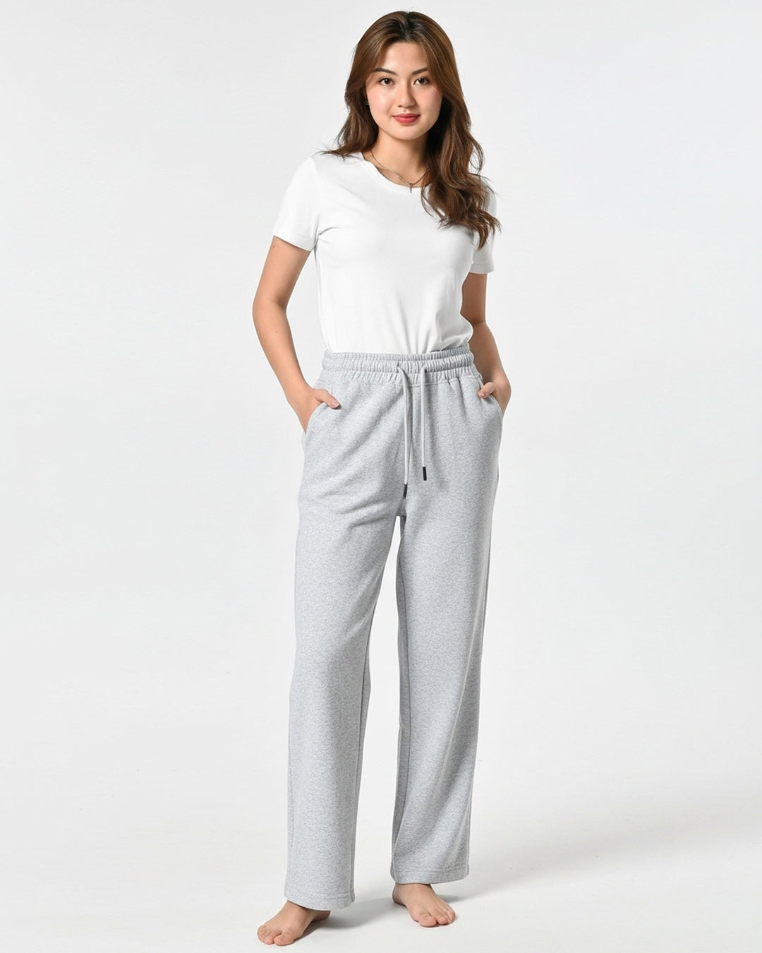 Fleece Trouser -Everyday Fit - Grey