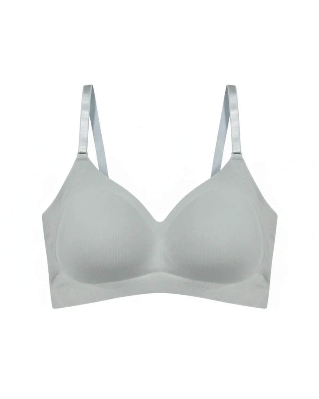 Padded Seamless Easy Comfort Bra - Grey