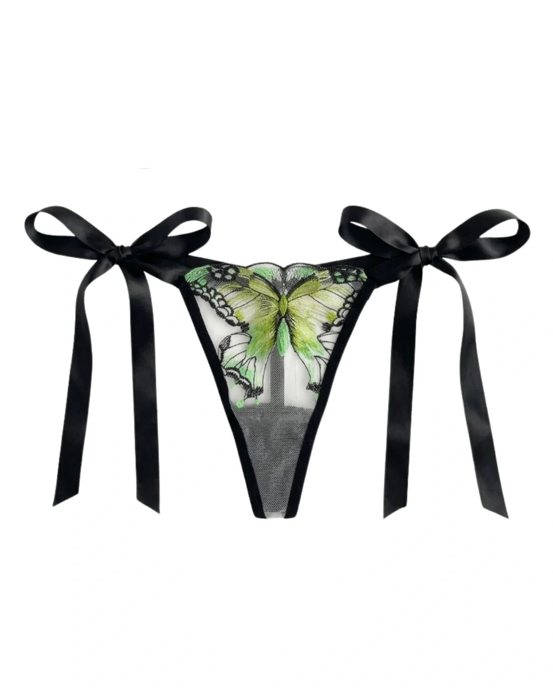 Non Padded Bra Set - Orlisse - Green