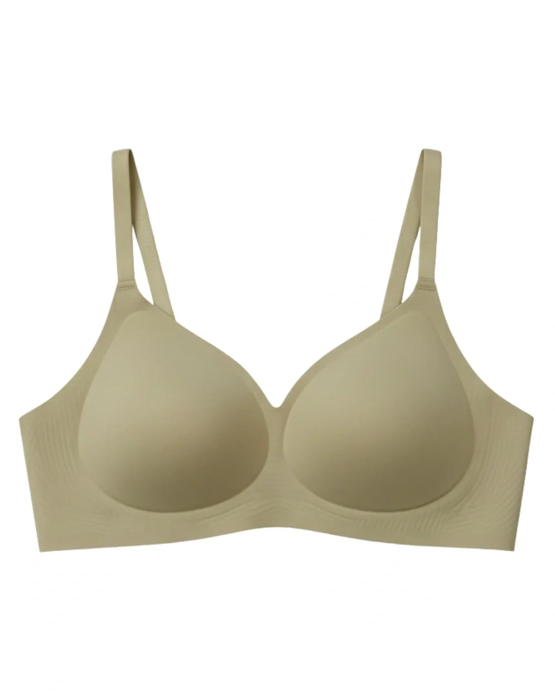 Seamless Padded Bra - Silven - Olive