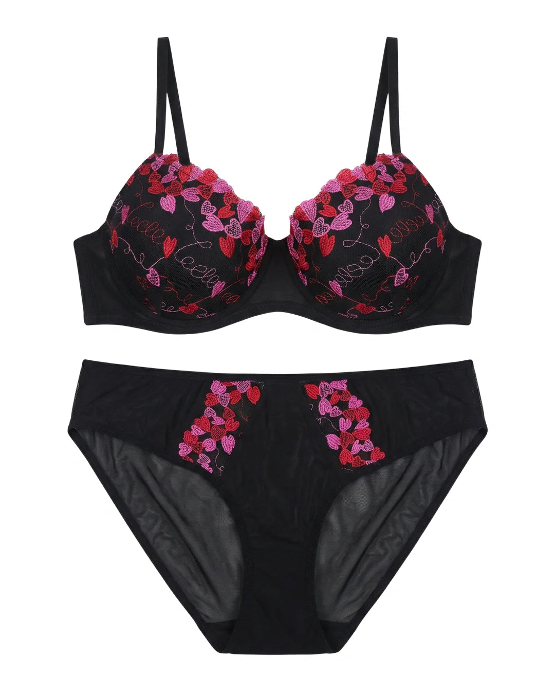 Padded Bra Set - Luvia