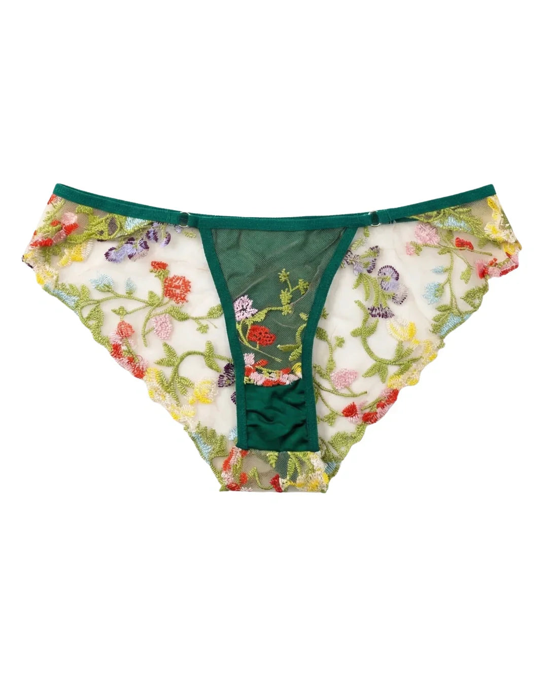 Non Padded Bra Set - Fiora - Green