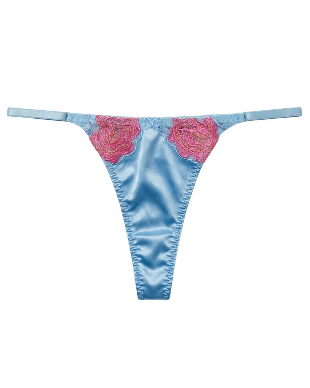 Non Padded Bra Set - Solea - Blue