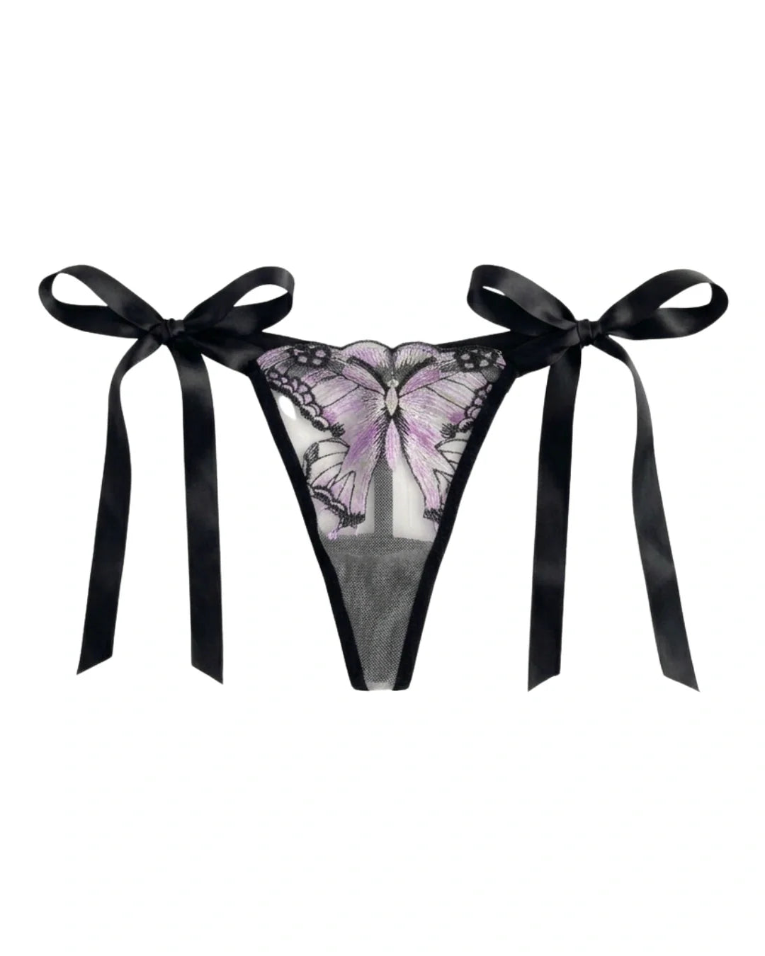 Non Padded Bra Set - Orlisse - Purple