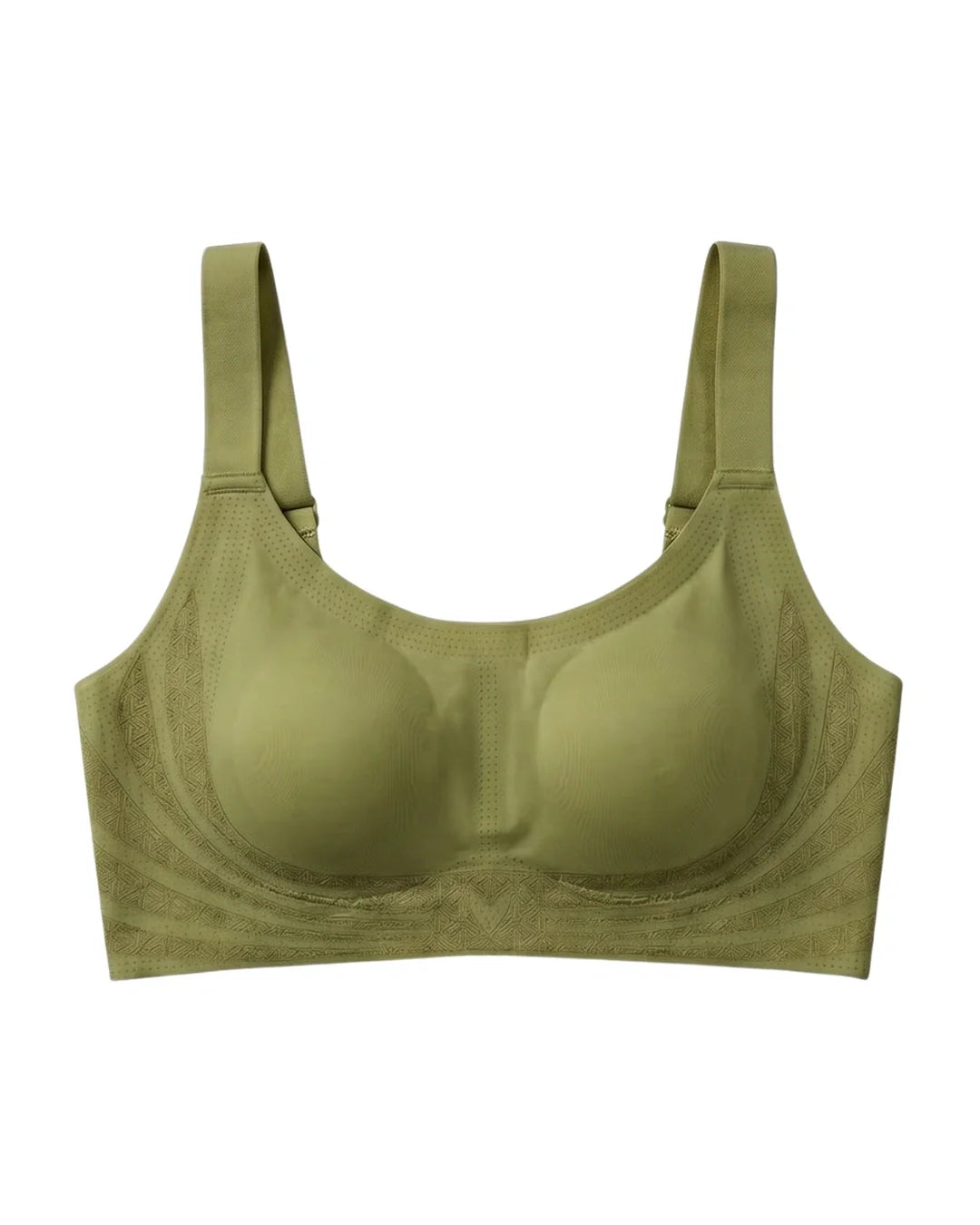 Seamless Padded Bra - Celira - Olive