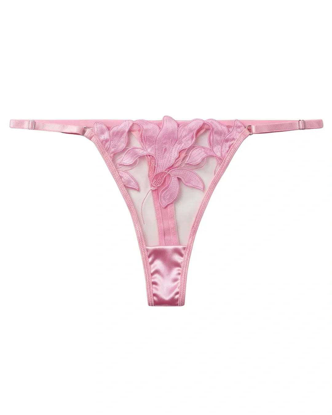 Non Padded Bra Set - Petal Luxe - Pink