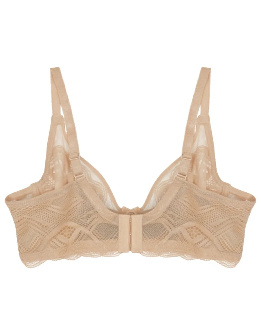 Non-Padded Lace Bra - June - Skin