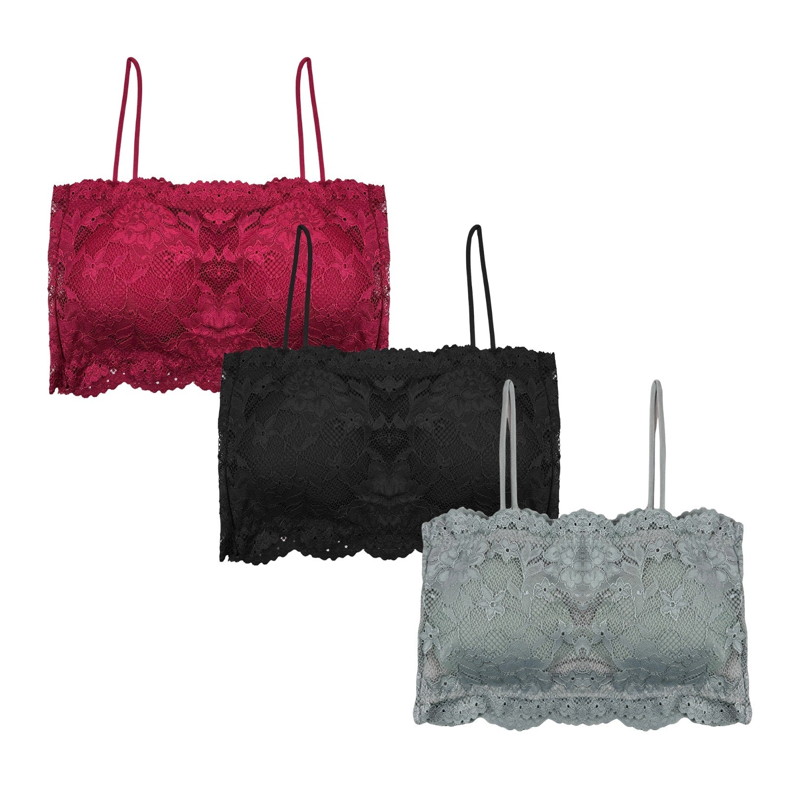 Pack of 3 Bra - Floral Grace