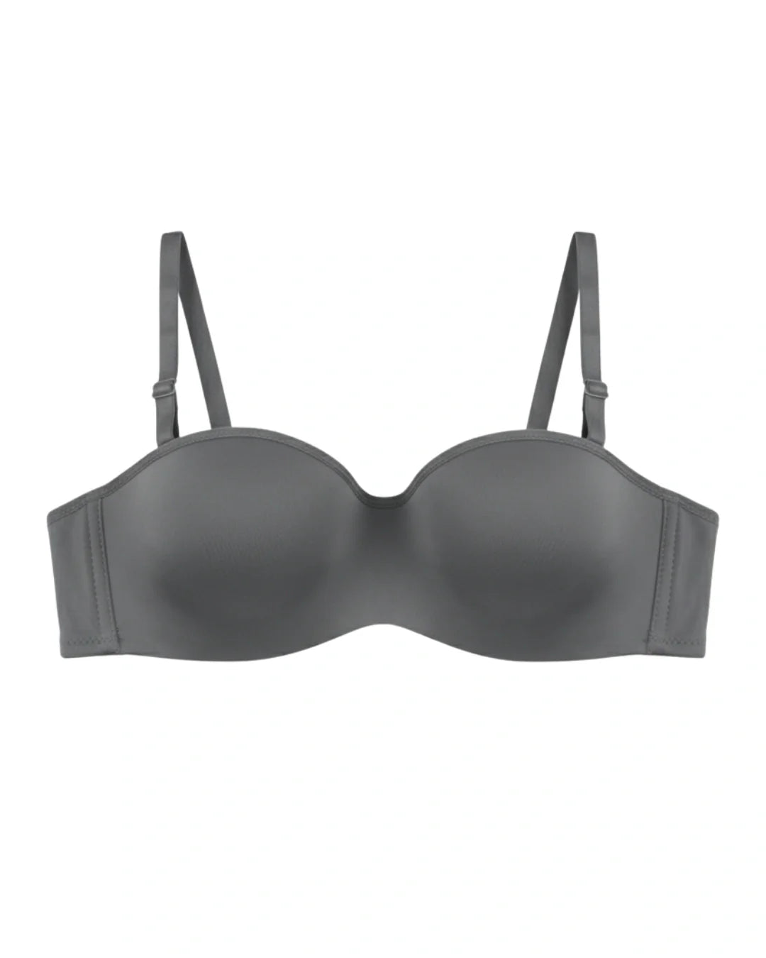 Padded Bra - Soft Wrap - Grey