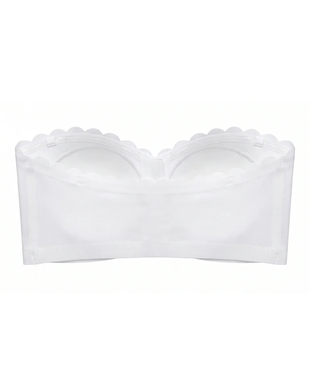 Seamless Padded Bra - Invisia - White