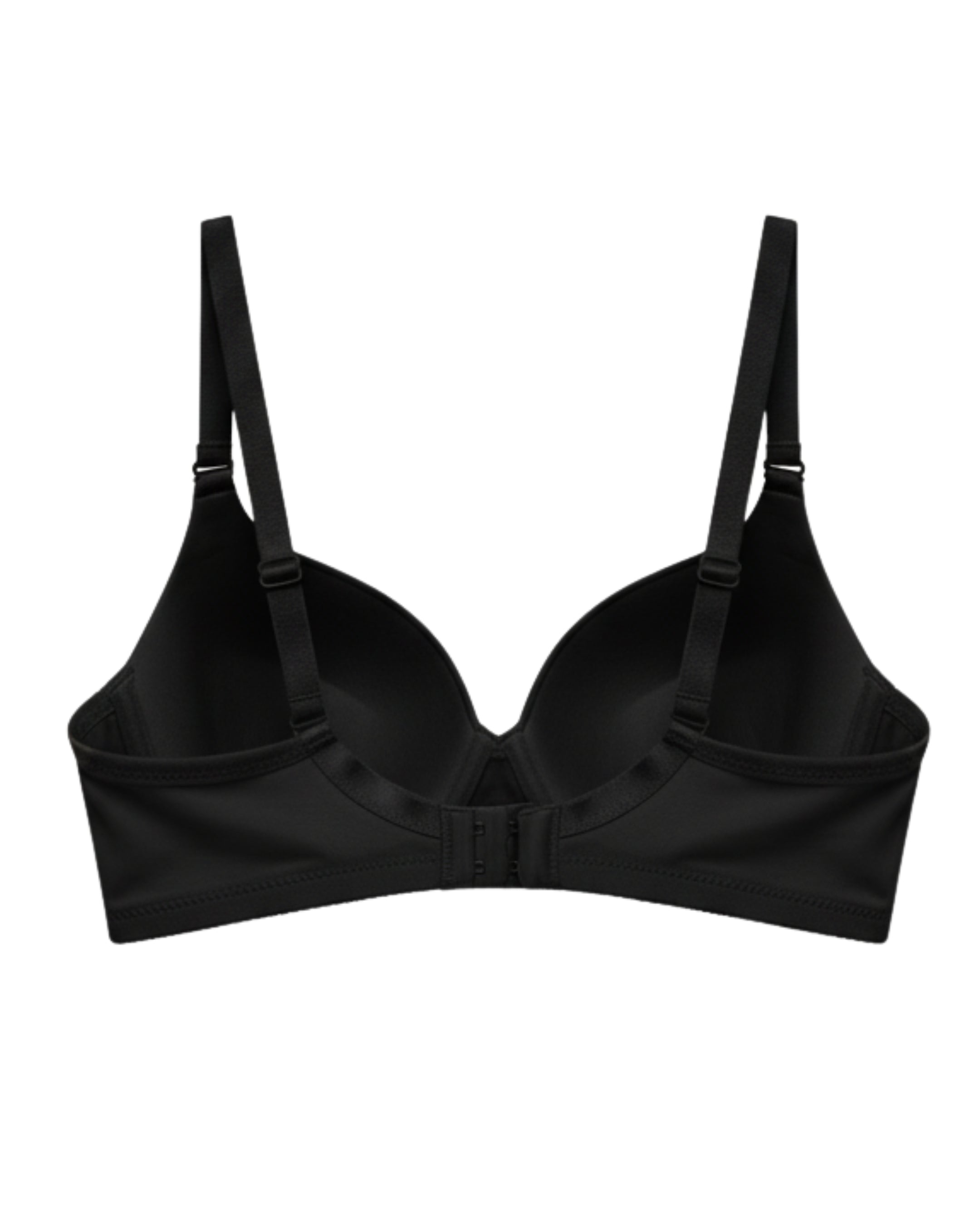 Padded T-Shirt Bra -Smooth Lift - Black