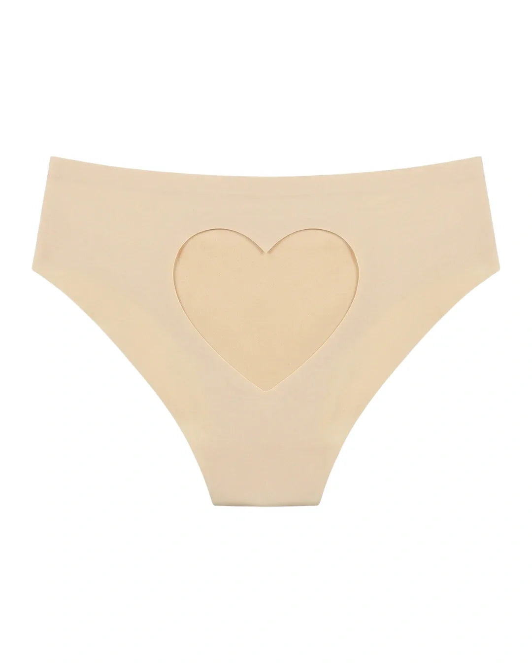Seamless Bikini Panty - Blush Heart - Skin