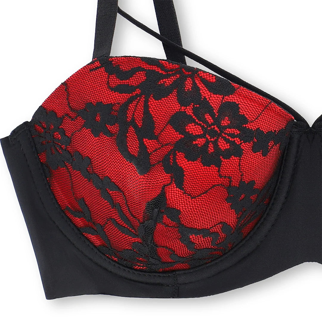 Bra Set -  Red Temptation
