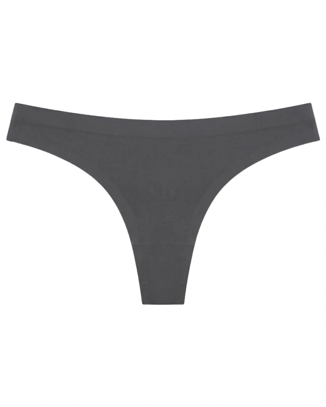 Seamless Thong  - Scarlet - Grey