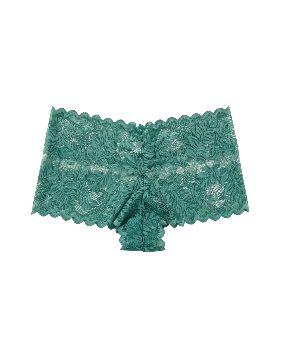 Hipster Panty - Crimson Bloom - Mint Green