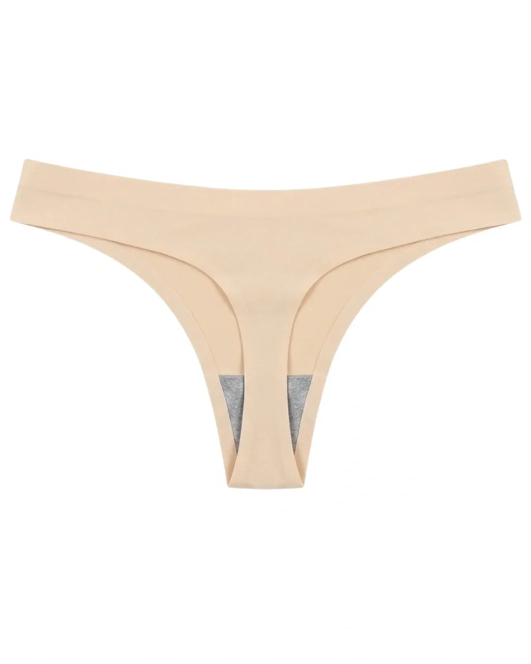 Seamless Thong  - Scarlet - Skin