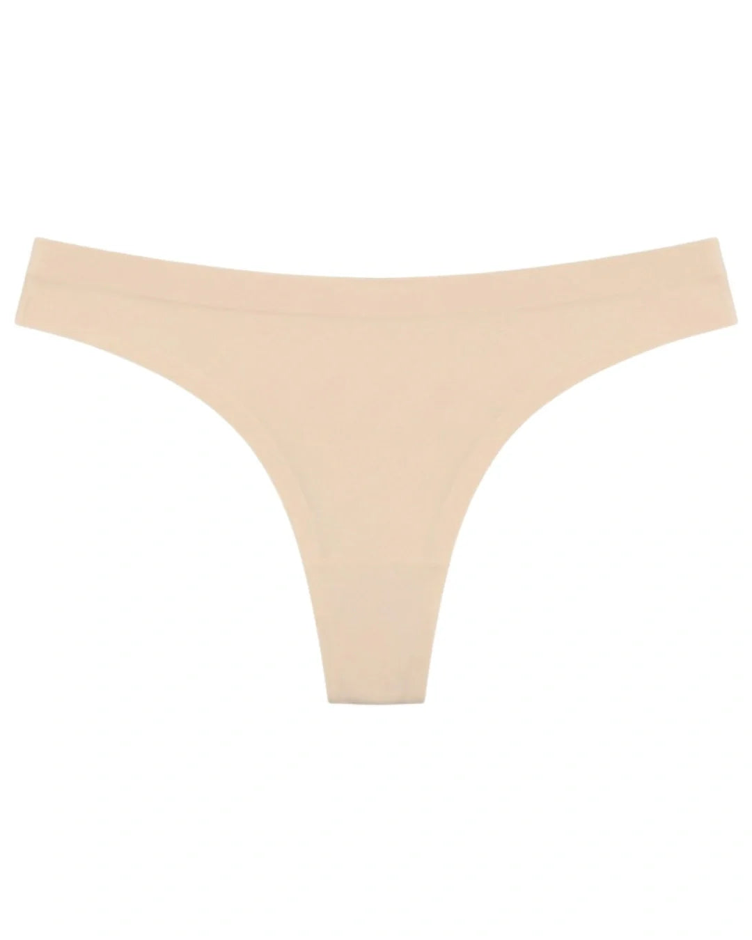 Seamless Thong  - Scarlet - Skin