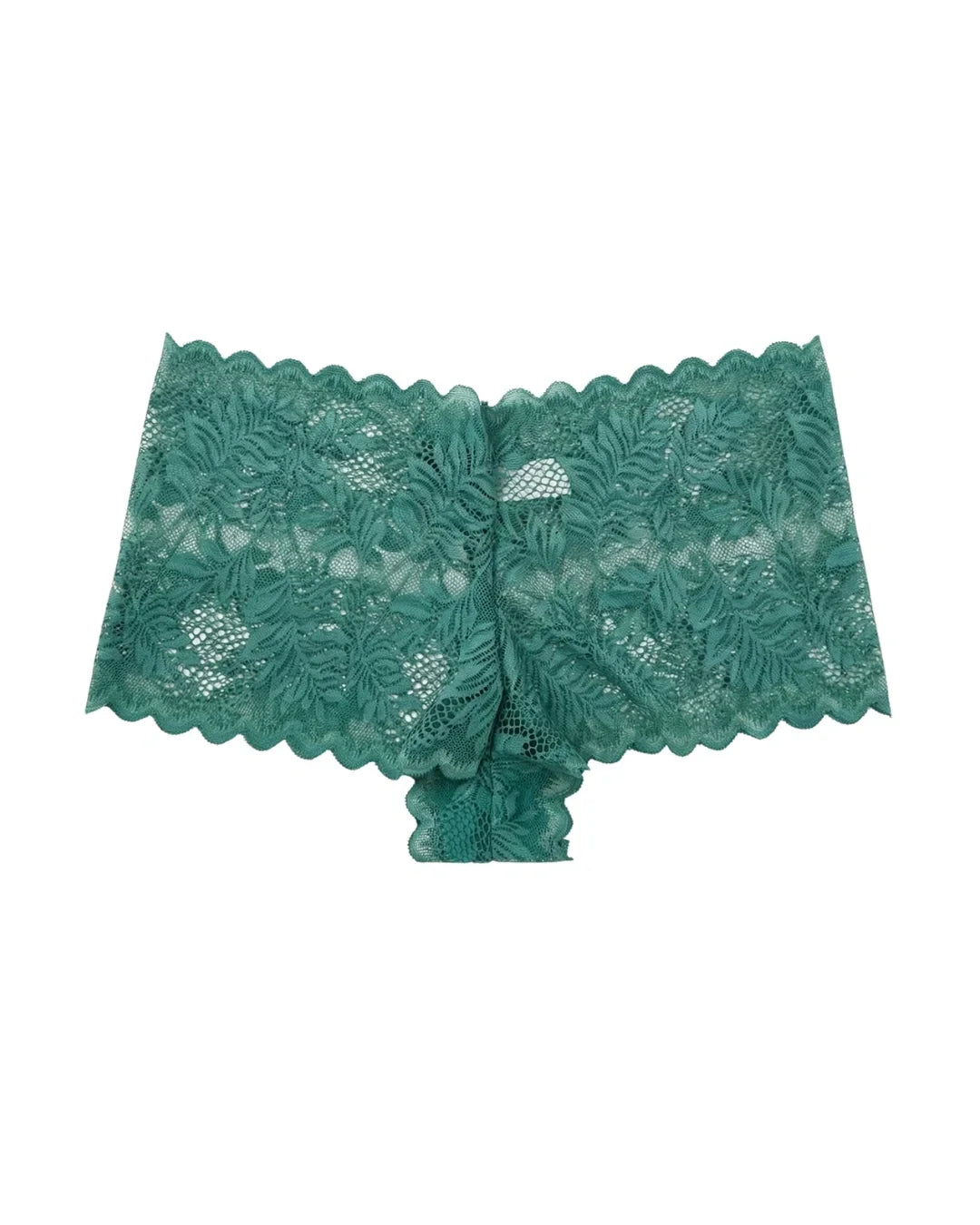 Hipster Panty - Crimson Bloom - Mint Green