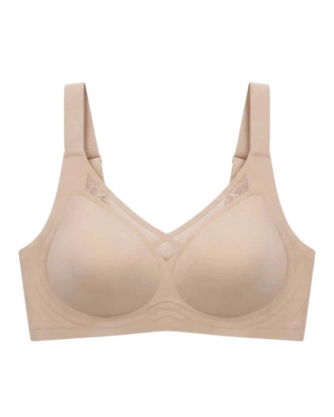 Seamless Padded Bra - Alvena - Skin