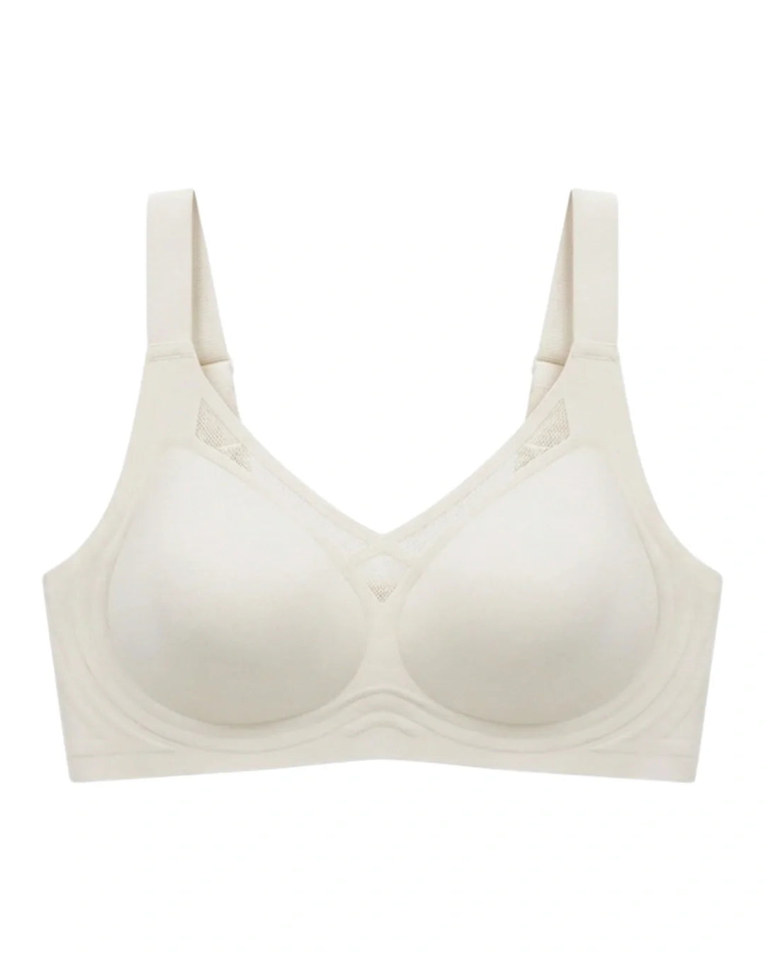 Seamless Padded Bra - Alvena - Off White