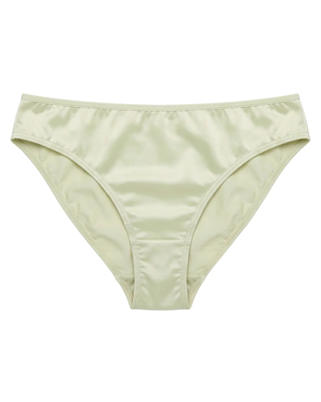 Non-Padded Bra Set -  Camille - Soft Green