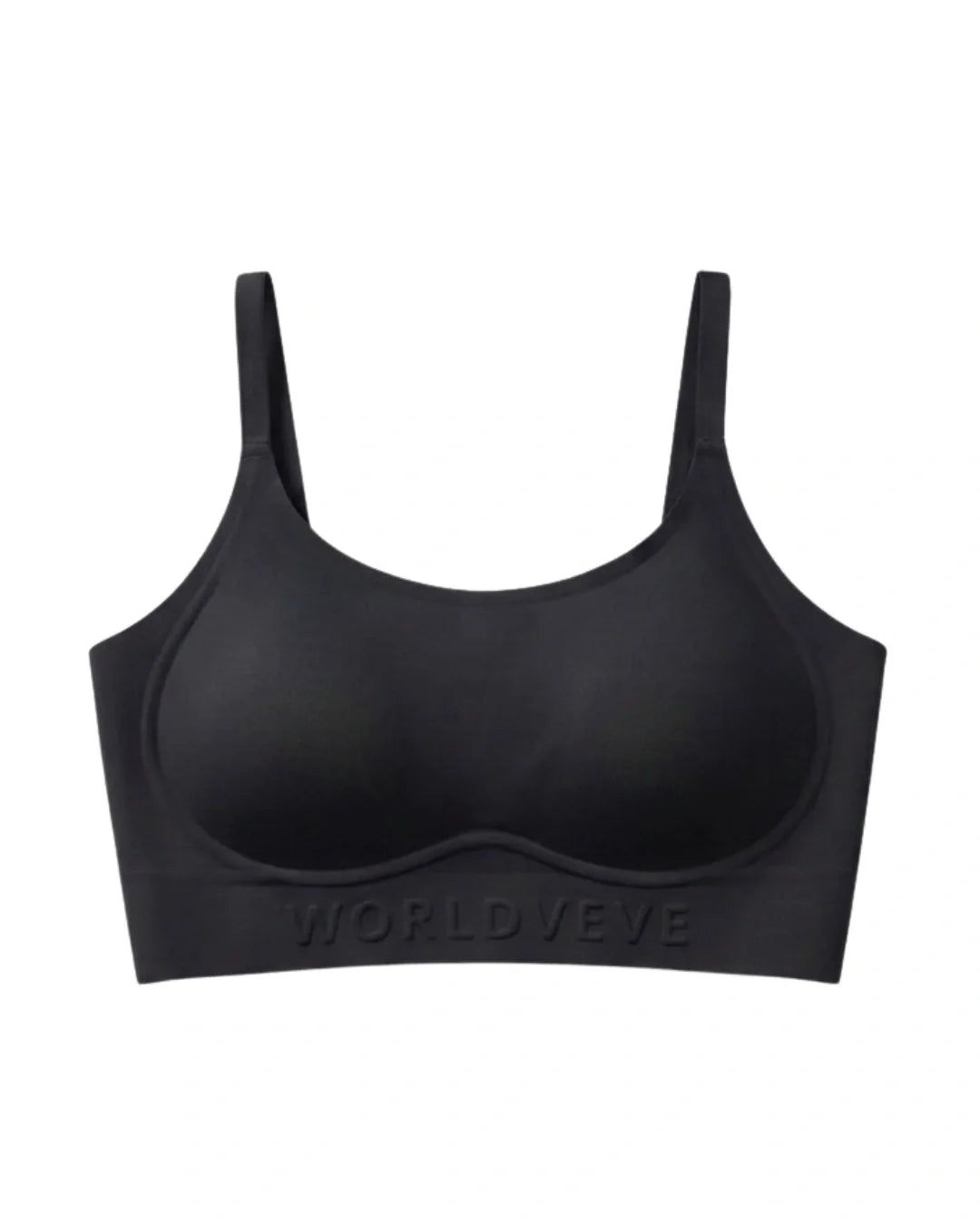 Seamless Padded Bra - Zovia - Black
