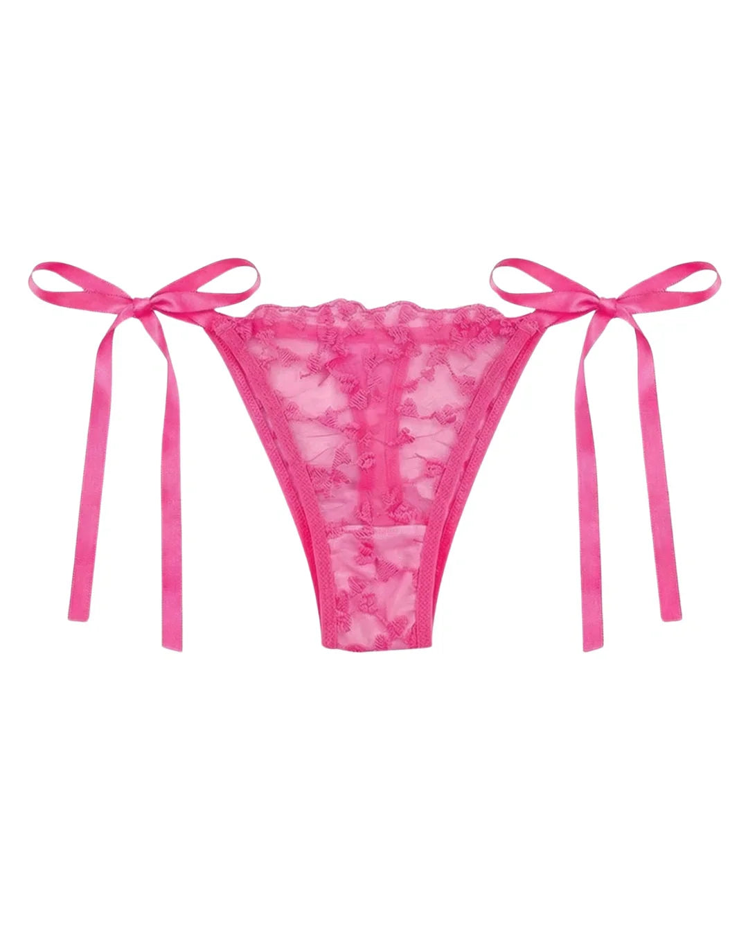 Non Padded Bra Set - Arvessa - Pink