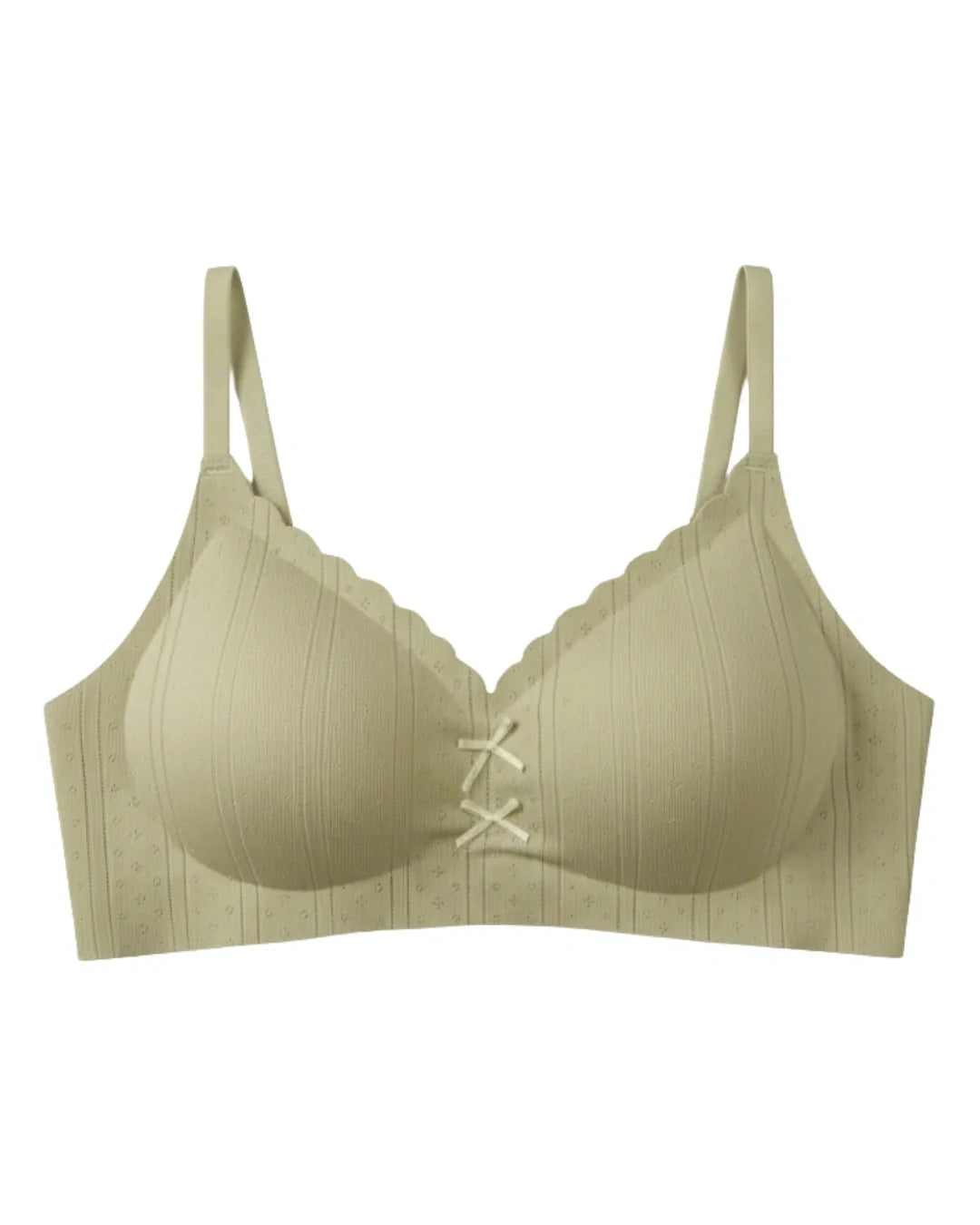 Seamless Padded Bra - Pluma - Olive