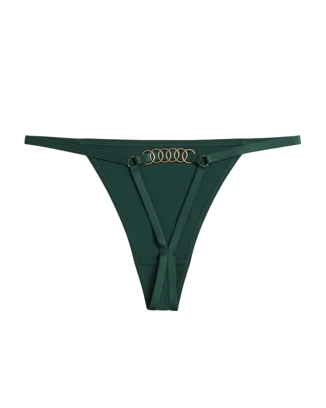 Thong Panty - Luxe Ring - Green