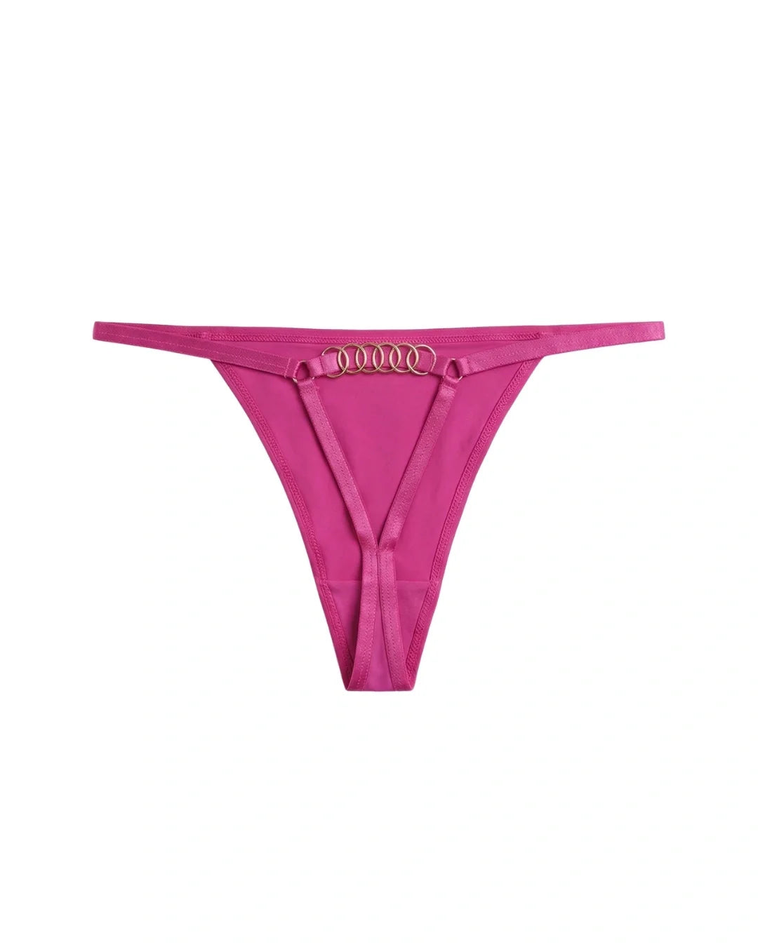 Thong Panty - Luxe Ring - Pink