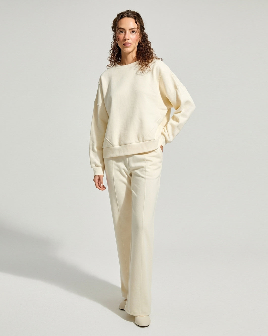 Fleece Tracksuit -Warm Set - Lemon